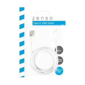 White USB Cable Type C 1m-Wholesale