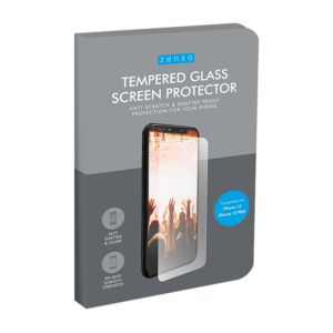 iPhone 12/12 Pro 6.1″ Tempered Glass Screen Protector Kit-Wholesale