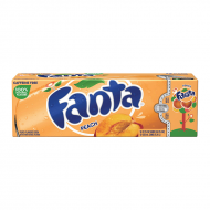 FANTA CAN PEACH USA[PACK OF 12]